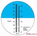 RHW-25BATC refraktometer Brix a potenciálny alkohol
