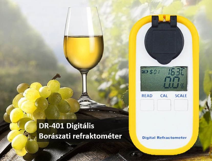 DR-401 digitálny vinársky refraktometer