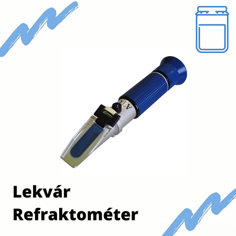 RHB-62ATC refraktometer na džemy, 28–62 % Brix