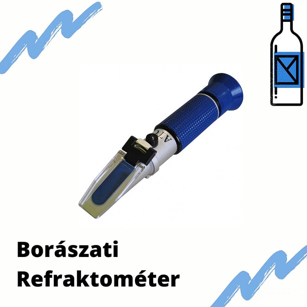 RHBS-32ATC OE vinársky refraktometer s tromi stupnicami